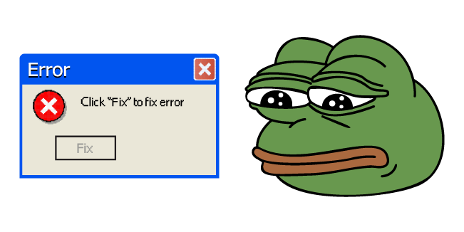 pepe error
